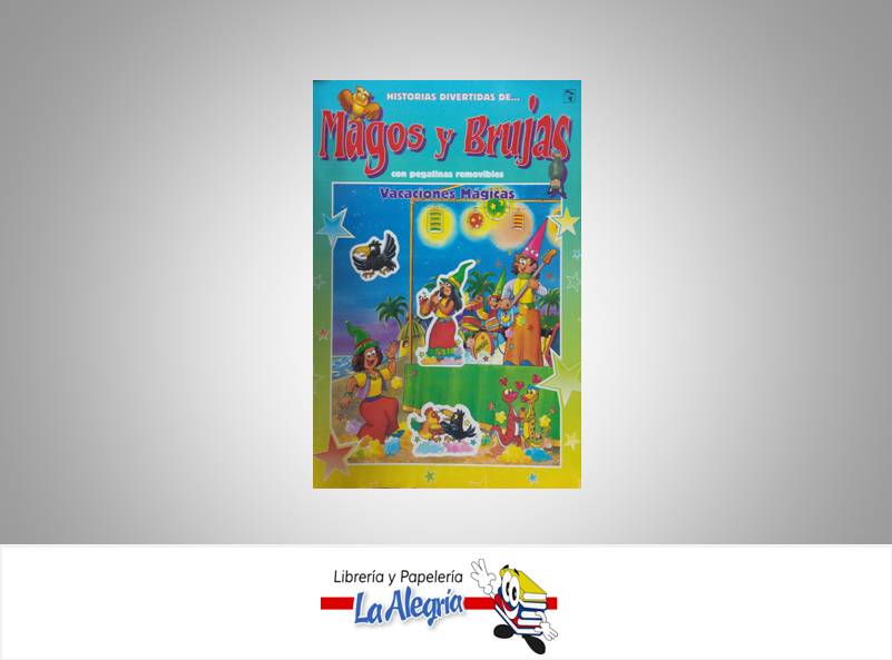 MAGOS Y BRUJAS VACACIONES MAGICAS  TEMATICA INFANTIL   EDITORIAL EDICIONES SALDAÑA