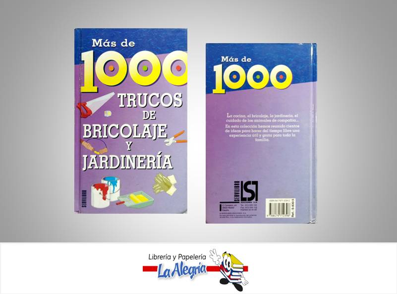 MAS D 1000 TRUCOS DE BRICOLAJE/JARDINERI  TEMATICA MANUALES    