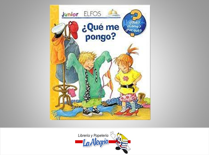 QUE ME PONGO?  TEMATICA INFANTIL AUTOR DORIS RUBEL EDITORIAL RITA SCHNITZER