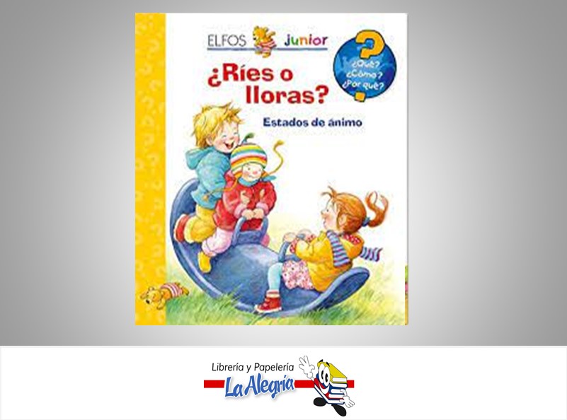 RIES O LLORAS?  TEMATICA INFANTIL AUTOR DORIS RUBEL EDITORIAL RITA SCHNITZER