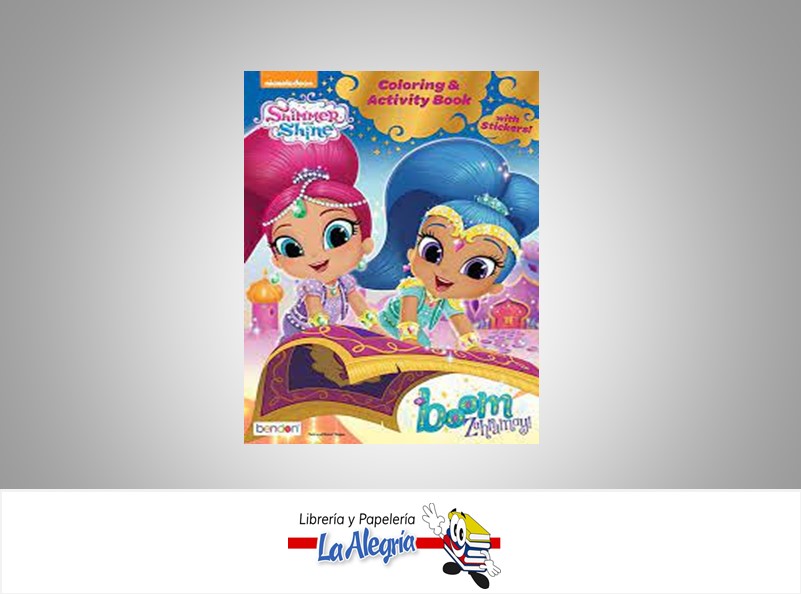 SHIMER & SHINE SUPER PEGACOLOR  TEMATICA INFANTIL   EDITORIAL LIBRODIVO