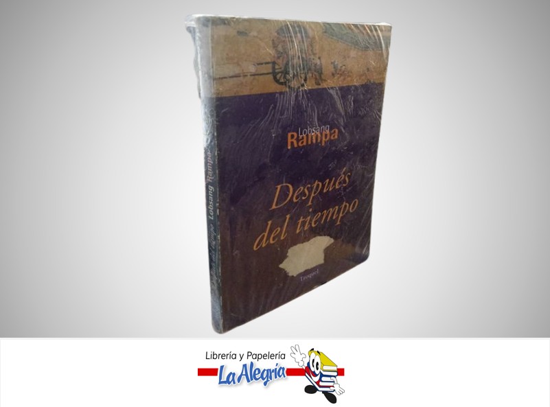 DESPUES DEL TIEMPO  TEMATICA NOVELA AUTOR LOBSANG RAMPA EDITORIAL JUPITER