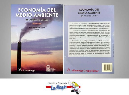 ECONOMIA DEL MEDIO AMBIENTE 2 ED.  TEMATICA ECOLOGIA AUTOR VARAS JUAN IGNACIO EDITORIAL ALFOMEGA