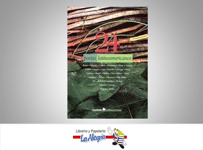 24 POETAS LATINOAMERICANOS  TEMATICA POESIA   EDITORIAL ROCIO MIRANDA