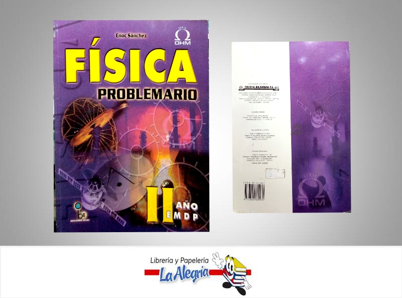 FISICA PROBLEMARIO II ANO DIVERSIFICADO  TEMATICA FISICA   EDITORIAL EDICIONES CO-BO