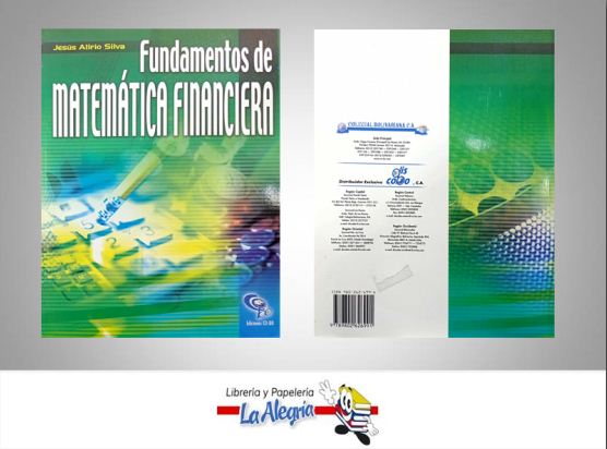 FUNDAMENTOS DE MATEMATICA FINANCIERA  TEMATICA MATEMATICA AUTOR JESUS ALIRIO EDITORIAL COBO