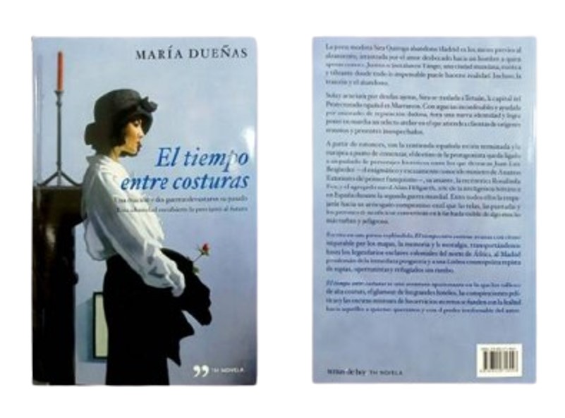 EL TIEMPO ENTRE COSTURAS TEMATICA NOVELA AUTOR DUEÑAS, MARIA EDITORIAL TEMAS DE HOY