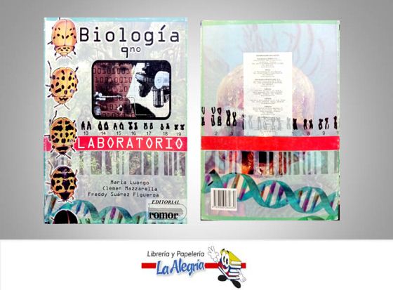 BIOLOGIA 9 LABORATORIO TEMATICA BIOLOGIA AUTOR LUONGO MARIA EDITORIAL ROMOR