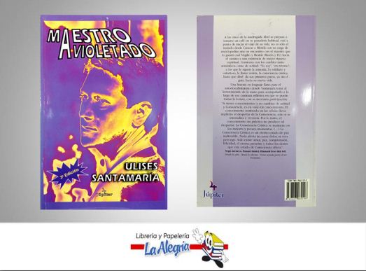 MAESTRO AVIOLETADO  TEMATICA ESOTERISMO AUTOR SANTAMARIA ULISES EDITORIAL JUPITER