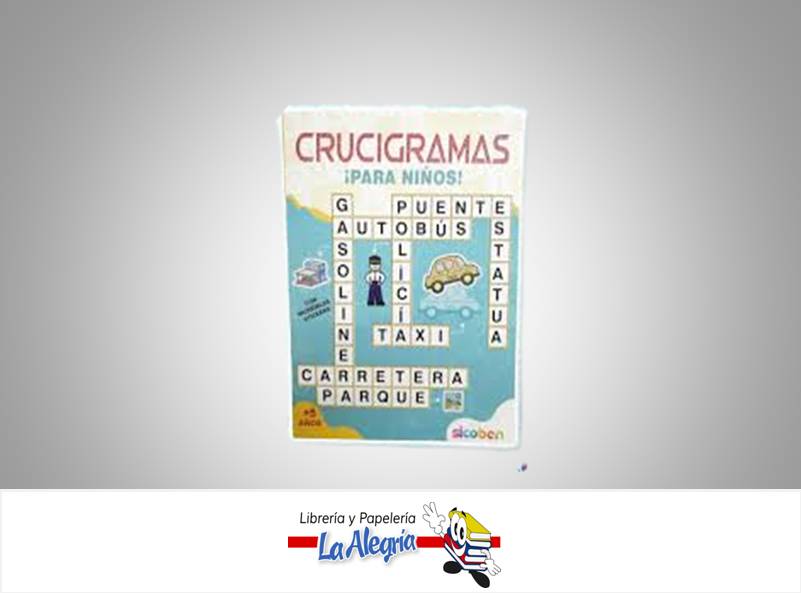 COLECCION MEGA MENTE CRUCIGRAMA PARA NIÑA MARCA SICOBEN