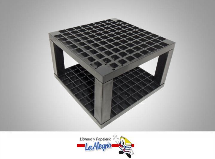 PORTA MARCADOR PLASTICO 96 CAVIDADES NEG MARCA CAXXA   