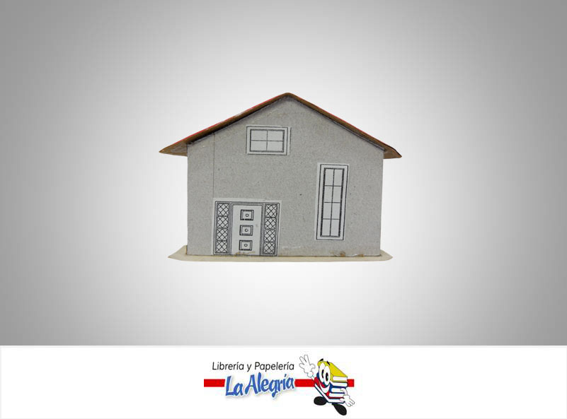 CASA P/MAQUETA 2 PISO ESC 1:125 UND MARCA S/M   