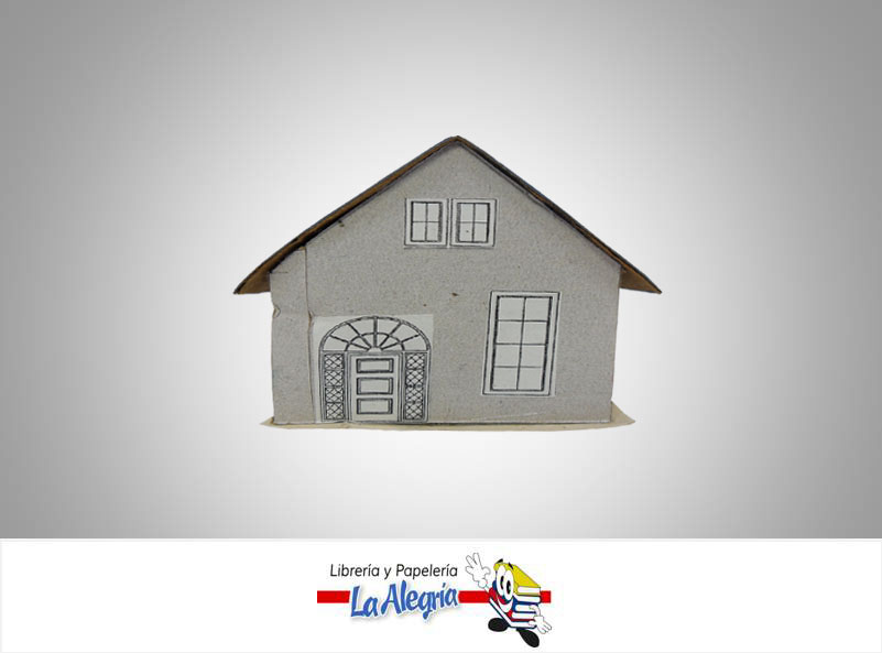 CASA P/MAQUETA 2 PISO ESC 1:125 UND MARCA S/M   