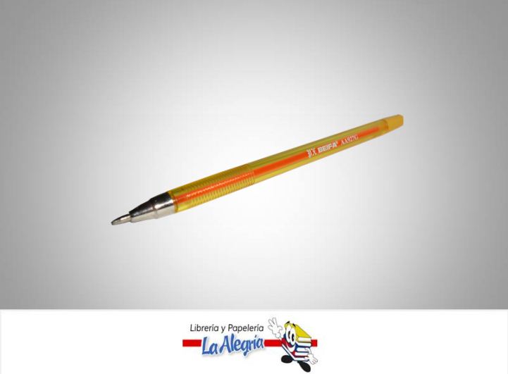 BOLIGRAFO PTA/MED AMARILLO UND MARCA BEIFA   