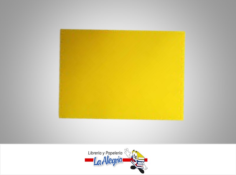 CARTULINA BRISTOL 66X48 CM AMARILLO UND 120GR MARCA S/M   