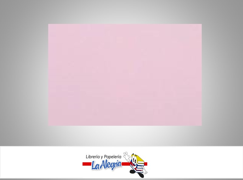 CARTULINA BRISTOL 66X48 CM ROSADO UND 120GR MARCA S/M   