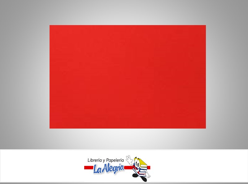 CARTULINA BRISTOL 66X48 CM ROJO UND 120GR MARCA S/M