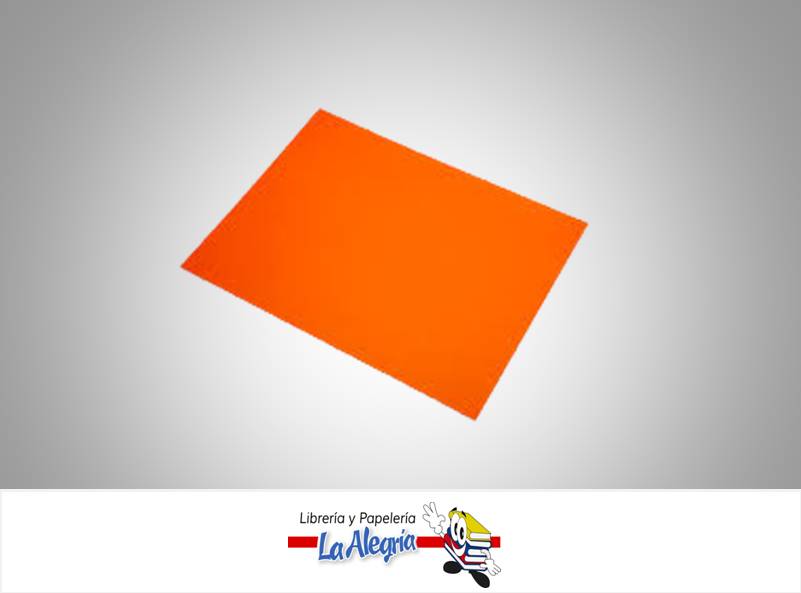 CARTULINA BRISTOL 66X48 CM NARANJA MEDIO UND 120GR MARCA S/M