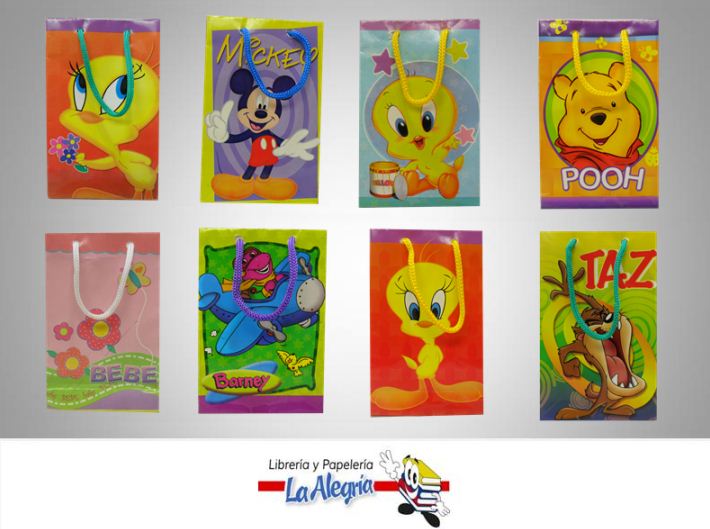 BOLSA DE REGALO KRAFT 4X9CM TODA OCASION MARCA REYNO   