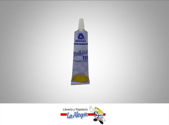 BORDADO LIQ FASHION TEX 20CC AMARILLO UN MARCA ATENEA   