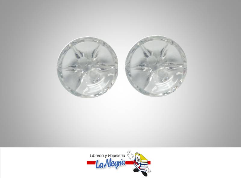 BOTON CRISTAL 17MM DIAMETRO UND MARCA S/M   