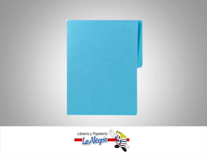 CARPETA MANILA OFICIO AZUL UND MARCA S/M