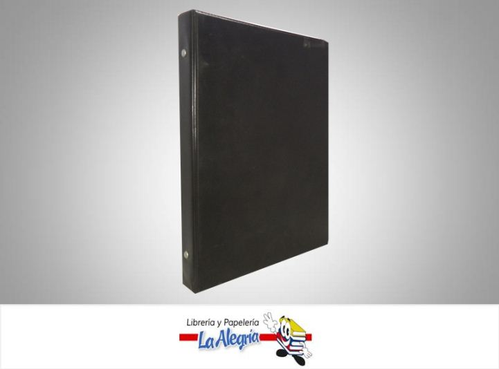 CARPETA 3 AROS 2'' CARTA NEGRO MARCA NORMA   