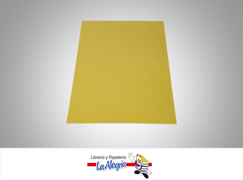 CARTULINA BRISTOL CARTA  AMARILLO INTENSO UND 120GR MARCA S/M