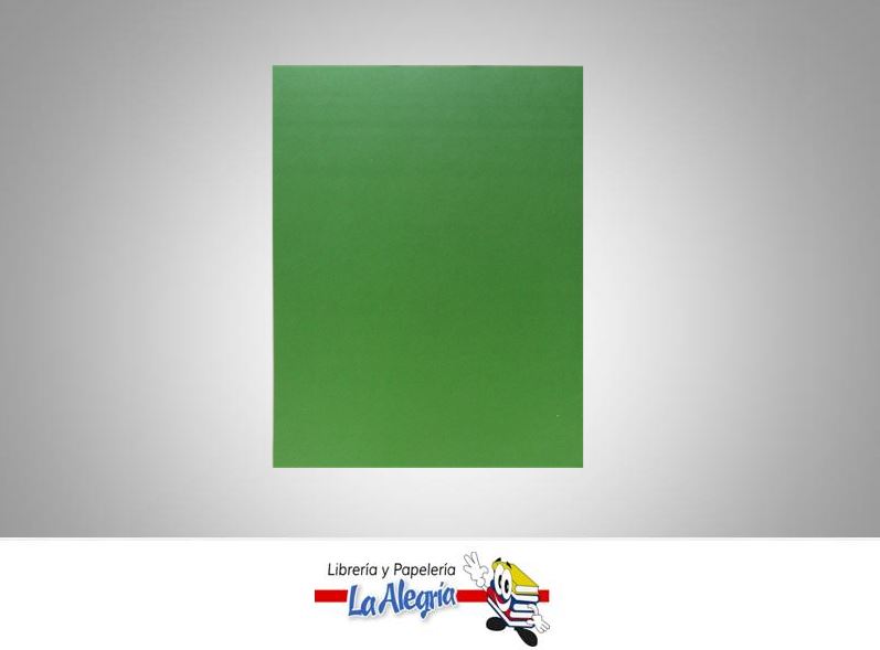 CARTULINA BRISTOL CARTA VERDE UND 120GR MARCA S/M