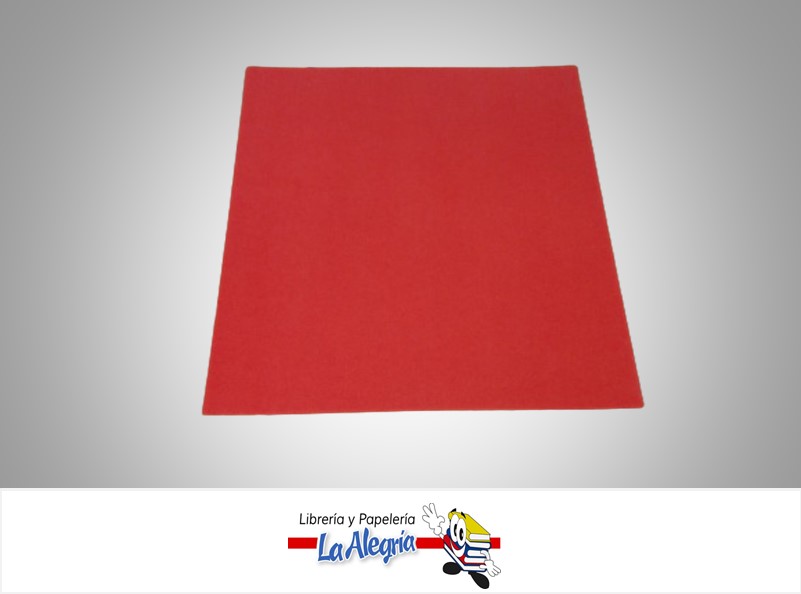 CARTULINA BRISTOL CARTA ROJO UND 120 GR MARCA S/M