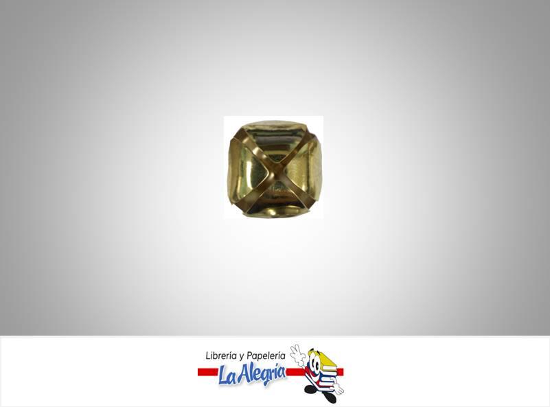 CASCABEL 30MM DORADO UND MARCA S/M   