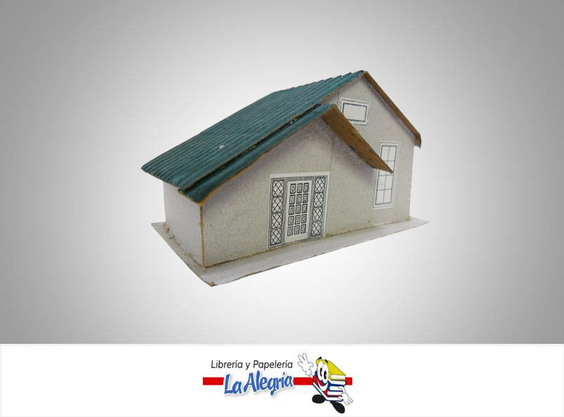 CASA P/MAQUE 2 PIS COLONIAL ESC 1:125 UN MARCA S/M   