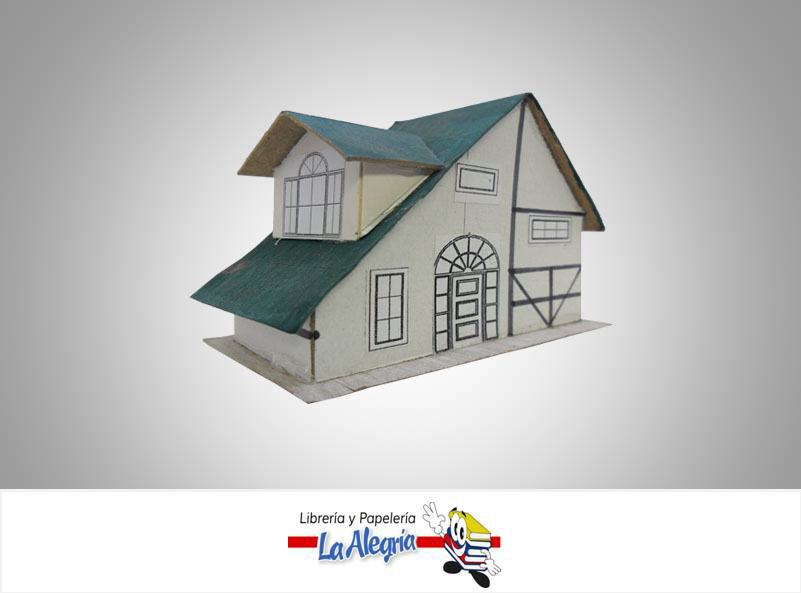 CASA P/MAQUE 2 PIS COLONIAL ESC 1:125 UN MARCA S/M   