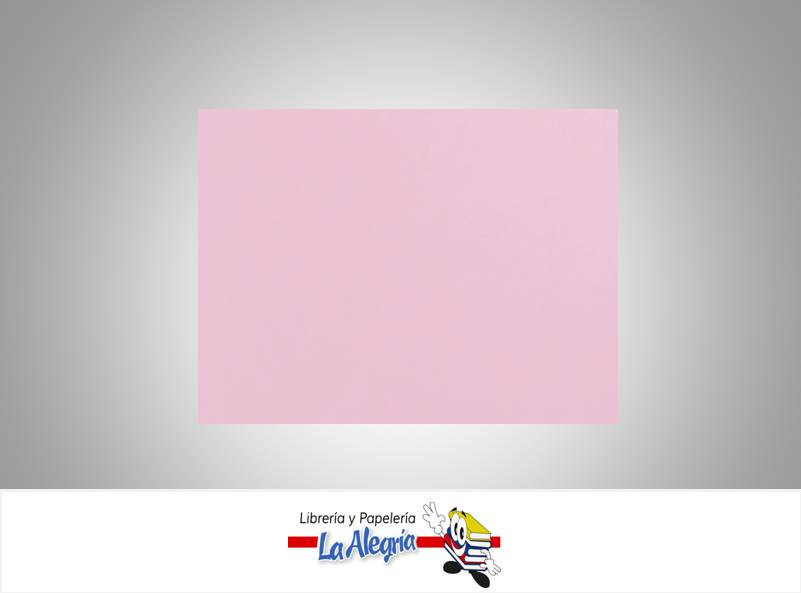 CARTULINA DOBLE FAZ 66X98 CM ROSADO UND MARCA S/M   