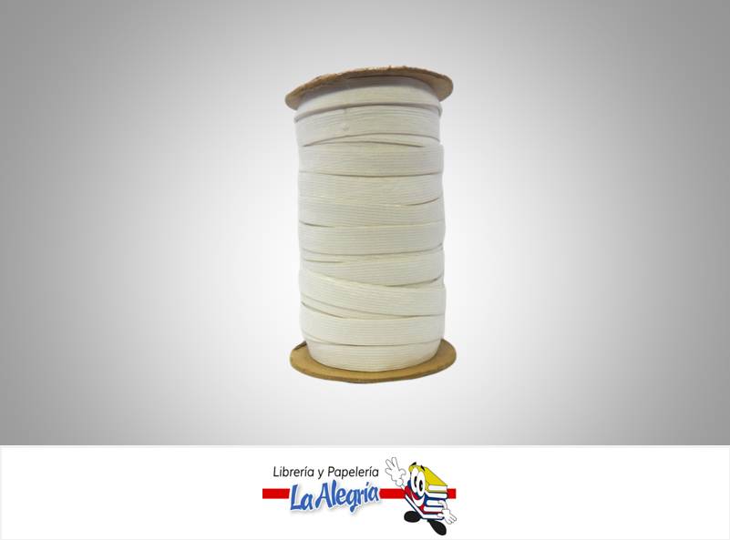 CINTA ELASTICA 17MM BLANCO XMETRO MARCA S/M   