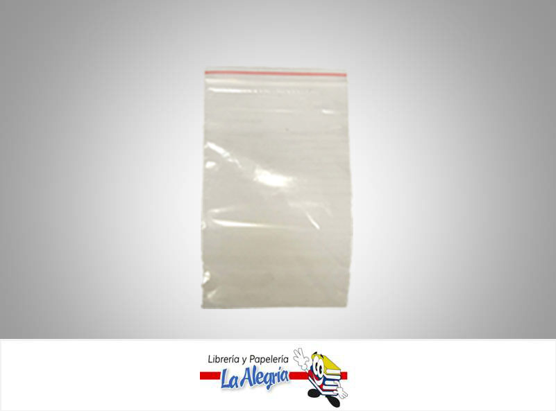 BOLSA CELOFAN CON PEGA 25X35CM TRANSPARENTE UND MARCA S/M