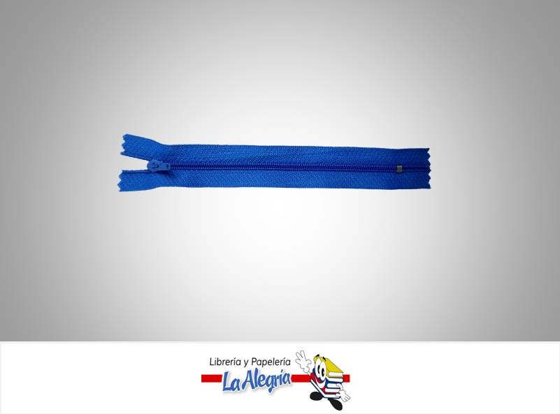 CIERREPLASTICO 15 CM AZUL REY UND MARCA S/M   