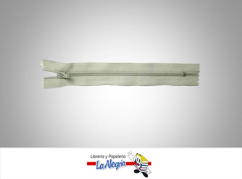 CIERREPLASTICO 15 CM GRIS UND MARCA S/M   