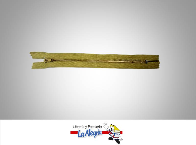 CIERRE METALICO 20CM VERDE PISTACH UND MARCA S/M   