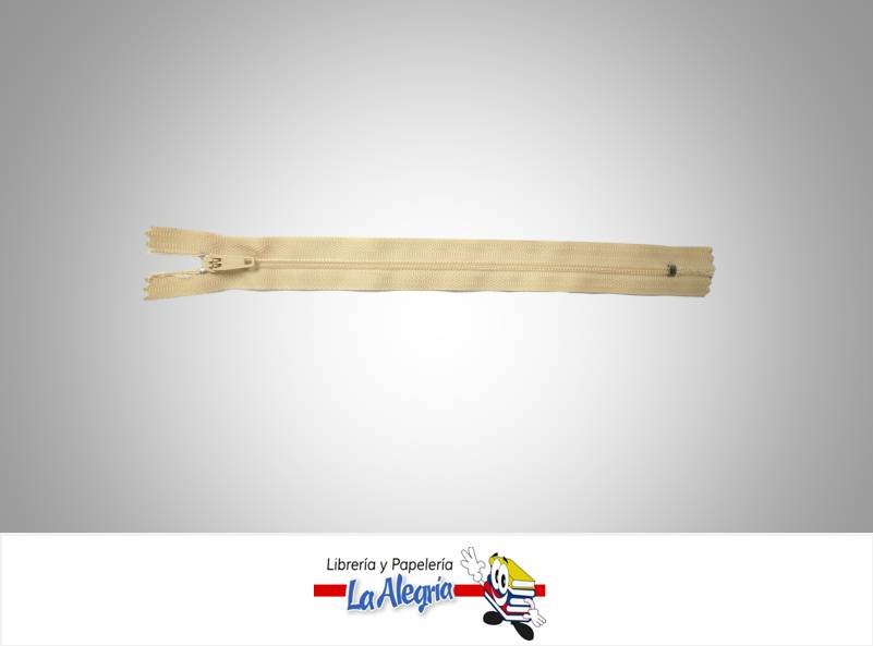 CIERREPLASTICO 20 CM BEIGE UND MARCA S/M   