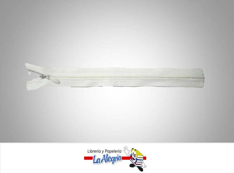 CIERRE INVISIBLE 20CM BLANCO UND MARCA S/M   