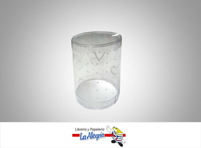 CAJA ACETATO CILIN 12X15 CM COR/BLANC UN MARCA S/M   