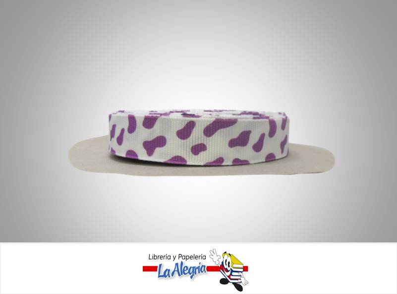 CINTA GORSS 16MM BLANCO/MORADO/MANCHA XM MARCA S/M   