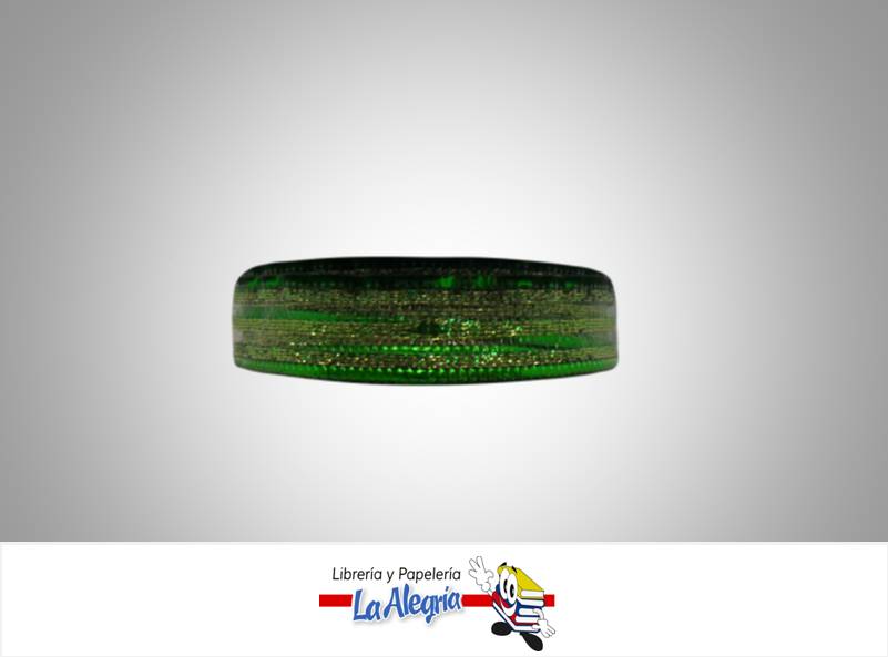 CINTA DECORATIVAMALLA 25MM VERDE ES XM MARCA DECOR WEB   