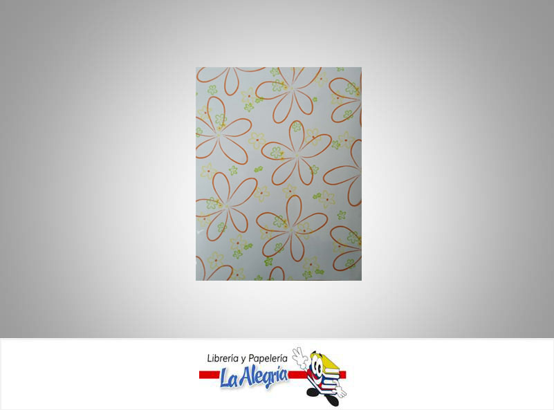 PAPEL CELOFAN BLOOMS ORANGE X METRO MARCA S/M   