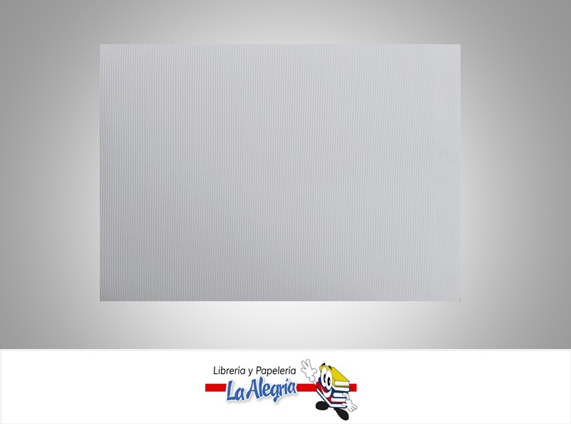CARTON CORRUGADO 50X70 CM BLANCO UND MARCA S/M   