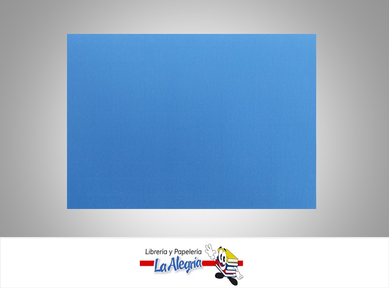 CARTON CORRUGADO 50X70 CM AZUL REY UND MARCA S/M