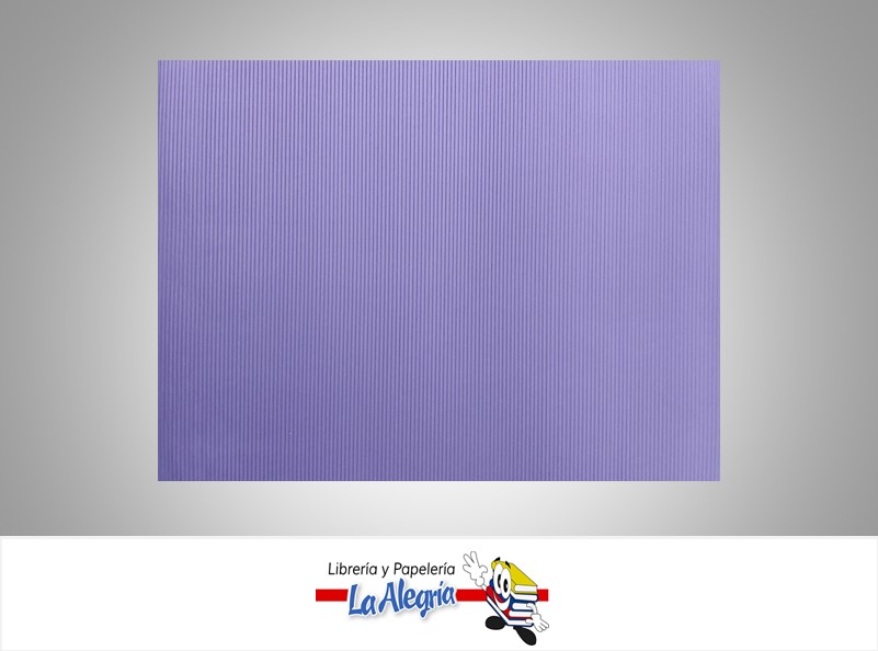 CARTON CORRUGADO 50X70 CM MORA AZUL UND MARCA S/M   