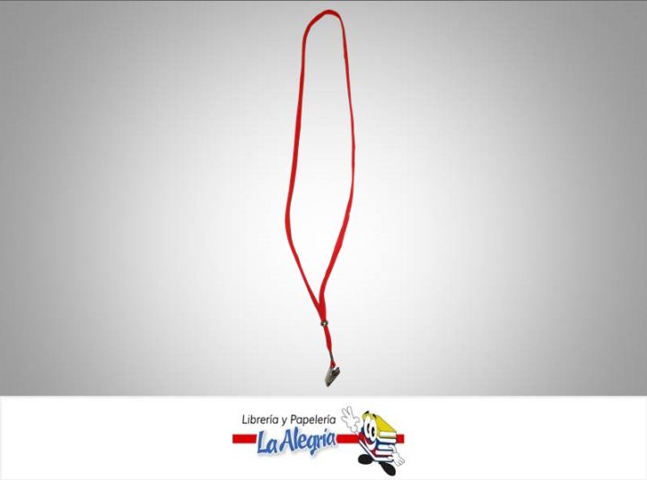 CINTA PORTA CARNET FINA ROJO UND MARCA S/M   