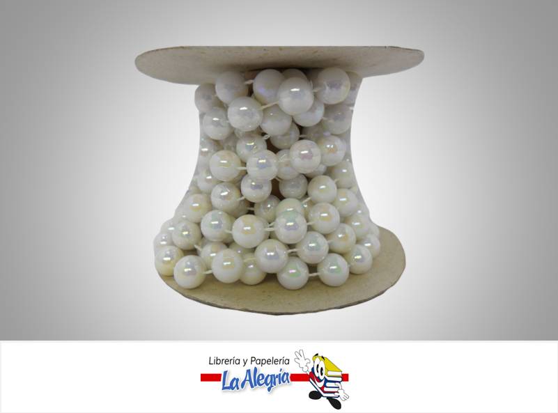 CINTA PERLA 10MM TORNASOL XMETRO MARCA S/M   